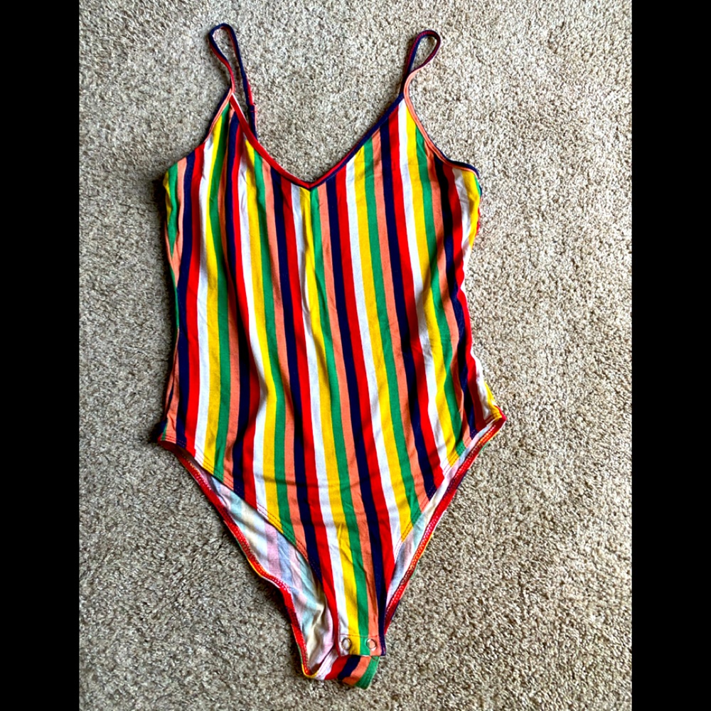 Multicolor onesie
